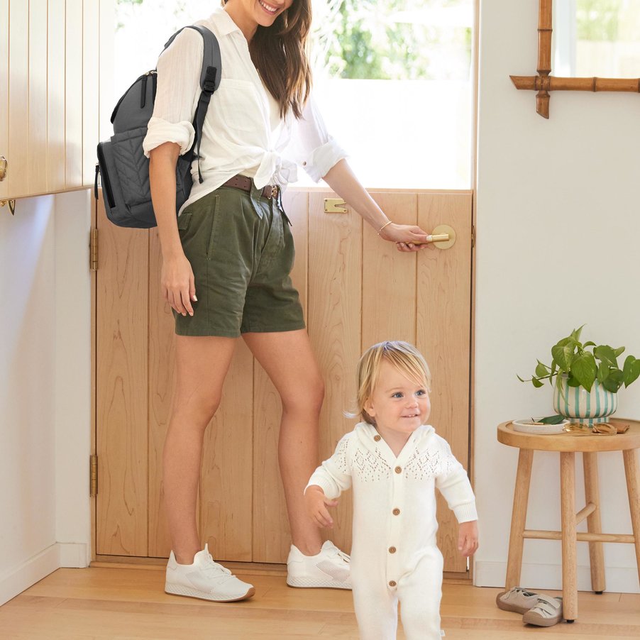 Bolso Panalero Pack Go Gris Mili